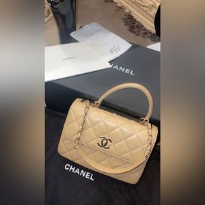 Chanel Trendy Flap Bag Top handle